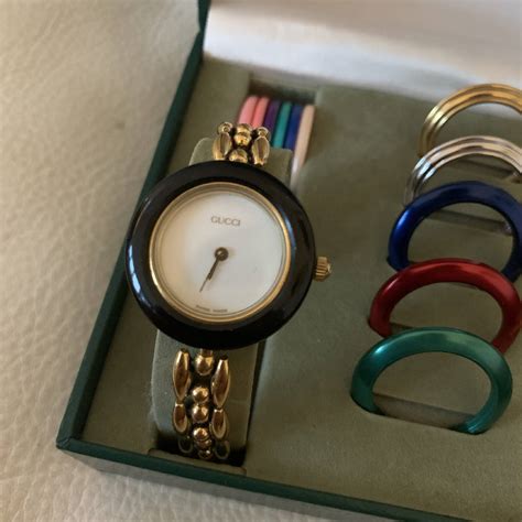 gucci watches changeable face